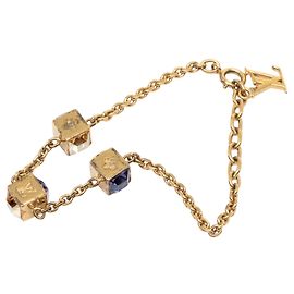 Bracciale Strass Gamble placcato oro Gold Louis Vuitton D'oro