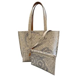 Bolsa Hermès Karimi Tote MM em feltro e Swift Outro