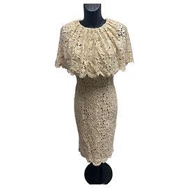 Vestido midi Dolce & Gabbana Haute Couture FW2012 em renda Outro