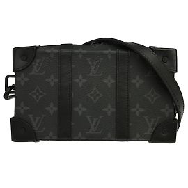 Louis Vuitton Soft Trunk Monogram Eclipse Canvas Black