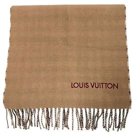 Louis Vuitton 2024 Model Cashmere Stole Brown