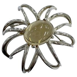 Tiffany & Co. Vintage 925 Citrine Fireworks Brosche Silber Gelb