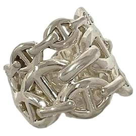 Hermès Hermes Enchainée GM Ring Silber