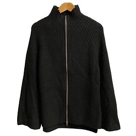 Autre Marque COLLAGE GALLARDAGALANTE High Neck Knit Jacket Black Other