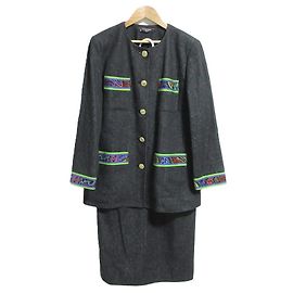 Autre Marque LEONARD FASHION Seiden-Set Schwarz