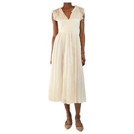 Autre Marque Robe midi Donna blanche - taille UK 6 Blanc