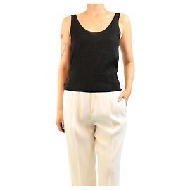 Saint Laurent Top cami in lurex nero - size S Nero