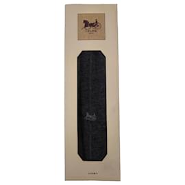 Céline Graue Socken mit Box Grau