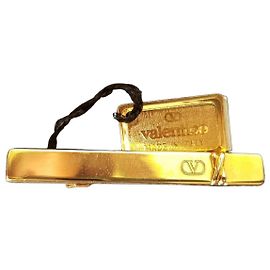Pince à cravate Valentino V-Logo Doré