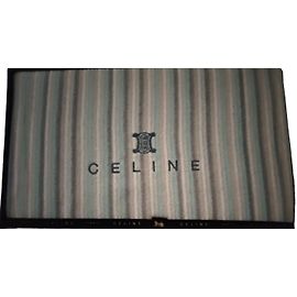 Toalla de baño a rayas Céline de algodón Multicolor