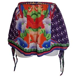 Short en soie Camilla Imprimé Floral Multicolore
