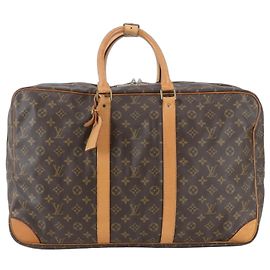 Borsa Boston Louis Vuitton Monogram Sirius 50 Marrone