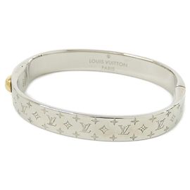 Bracciale Cuff Nanogram Louis Vuitton Argento D'oro