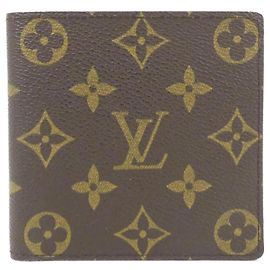 Louis Vuitton Monogram Portefeuille Wallet Braun