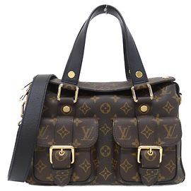Bolsa Louis Vuitton Monogram Manhattan Marrom