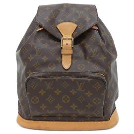 Louis Vuitton Monogram Montsouris GM Backpack Brown