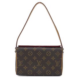 Bolsa Louis Vuitton Monogram Recital Marrom