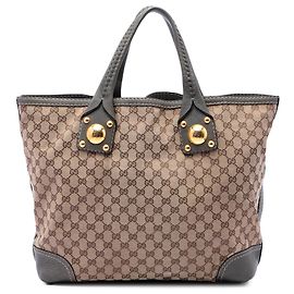 Gucci Beige GG Canvas Sunset Tote Beige