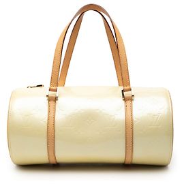 Louis Vuitton White Monogram Vernis Bedford Blanc Écru