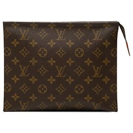 Necessaire Louis Vuitton Brown Monogram 26 Marrom