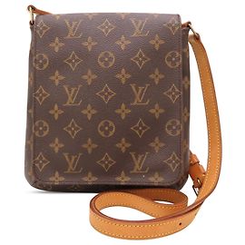Louis Vuitton Brown Monogram Musette Salsa PM Long Strap Marron