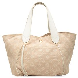 Louis Vuitton Beige Sable Cabas Ipanema GM Bege