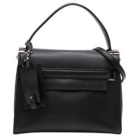 Valentino Borsa My Rockstud Frame Small in pelle nera Nero