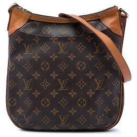 Louis Vuitton Brown Monogram Odeon PM Marron