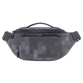 Louis Vuitton Damouflage Rush Shoulder Bag Black