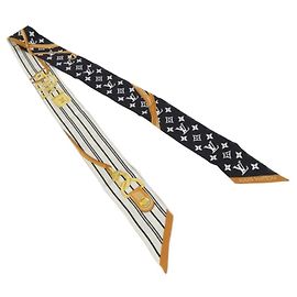 Louis Vuitton Bandeau BB My Neverfull Foulard di seta Nero