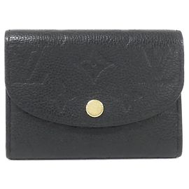 Louis Vuitton Monogram Empreinte Coin Case Black
