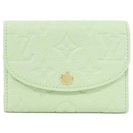 Louis Vuitton Monogram Empreinte Porte Monnaie Rosalie Other Green