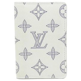 Louis Vuitton Monogram Shadow Organizer de Poche White
