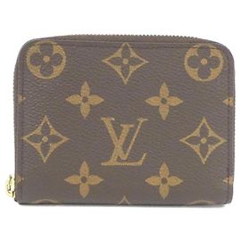Monedero Zippy Monogram Louis Vuitton Castaño