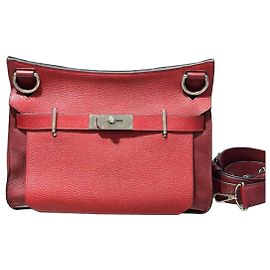 Hermès Jypsiere 31 Bolso de hombro Roja