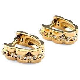 Gemelli Cartier Maillon Panthère in oro giallo 18K con diamanti Altro