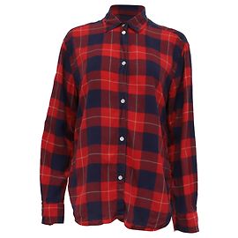 Camicia oversize a quadri Totême in lyocell multicolore Multicolore