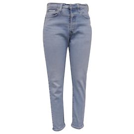 Vaqueros Cropped Slim-Fit Levi's en algodón azul claro Azul Azul claro