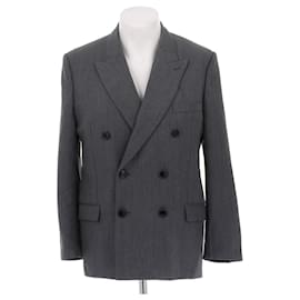 Dior Grey Wool Suit Grey