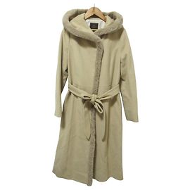 Autre Marque TOCCA Cashmere Blend Long Coat Beige