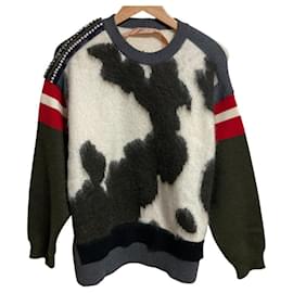 Autre Marque N°21 Strickpullover Grün Khaki
