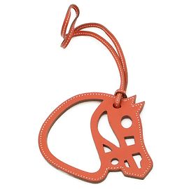 Hermès HERMES Paddock Cheval Leder-Handtaschenanhänger Andere