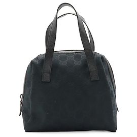 Gucci GG Canvas Handtasche Tote Bag in Schwarz Schwarz