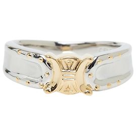Céline Celine Macadam Logo Design Band Ring Other