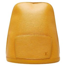 Louis Vuitton Epi Cobelin Backpack Yellow
