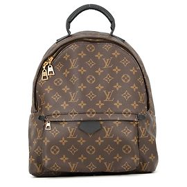 Louis Vuitton Monogram Palm Springs Backpack Black