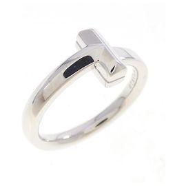 Tiffany & Co Anillo Tiffany T One Band en oro blanco de 18K Otro