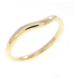 Tiffany & Co Tiffany Curved Band Ring in 18K Gelbgold Andere