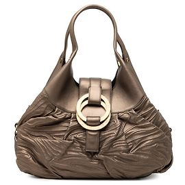 Bulgari Bolsa Bvlgari Chandra Marrom Dourado