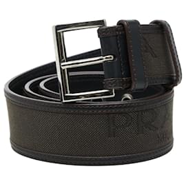 Cinto Prada Logo em Brown Marrom